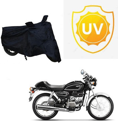 MMSSTAR Waterproof Two Wheeler Cover for Hero(Splendor Pro Classic, Black)