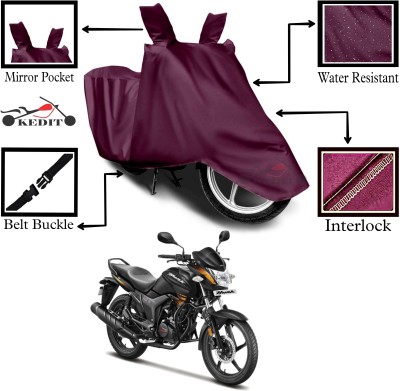 KEDIT Two Wheeler Cover for Universal For Bike(Hunk, Maroon)