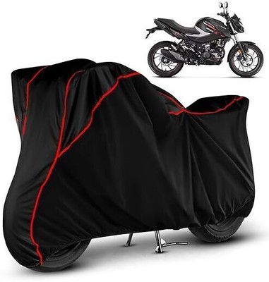DeepShakshi AUTOMOTIVE Waterproof Two Wheeler Cover for Hero(Xtreme 200R, Black, Red)