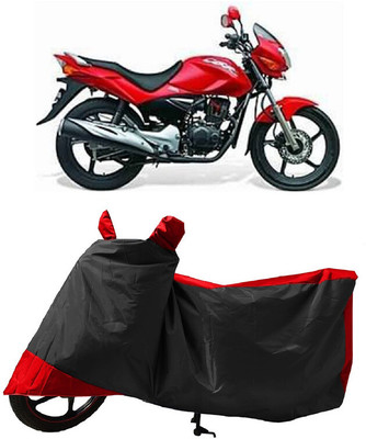 GROFATIK Two Wheeler Cover for Hero(CBZ, Red)