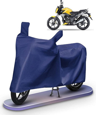 Mdstar Waterproof Two Wheeler Cover for TVS(Raider, Black)
