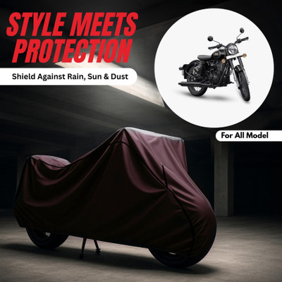 V VINTON Two Wheeler Cover for Royal Enfield(Bullet 500, Multicolor)