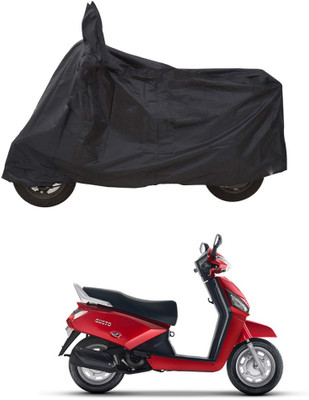 CODOKI Waterproof Two Wheeler Cover for Mahindra(Gusto 125 BS6, Black)