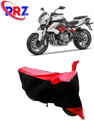 RRZ Waterproof Two Wheeler Cover for Benelli(TNT 600i, Black, Red)