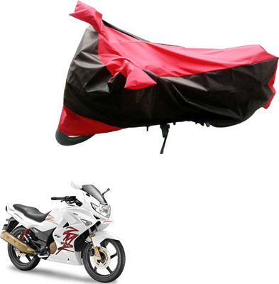 Mdstar Waterproof Two Wheeler Cover for Hero(Karizma ZMR, Black, Red)