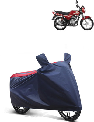 AutoRetail Two Wheeler Cover for Bajaj(CT 100, Red, Blue)