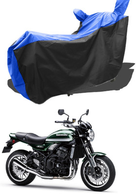 AESTRYD Two Wheeler Cover for Kawasaki(Z900 RS Cafe Racer BS6, Red)