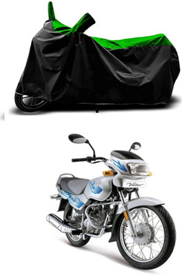 OliverX Waterproof Two Wheeler Cover for TVS(Victor BS6, Green)