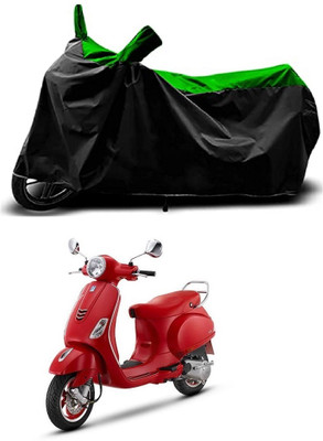 VESMEI Two Wheeler Cover for TVS(Victor, Green)