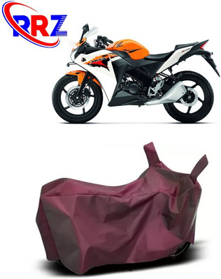 RRZ Waterproof Two Wheeler Cover for Honda(CBR 150R, Maroon)
