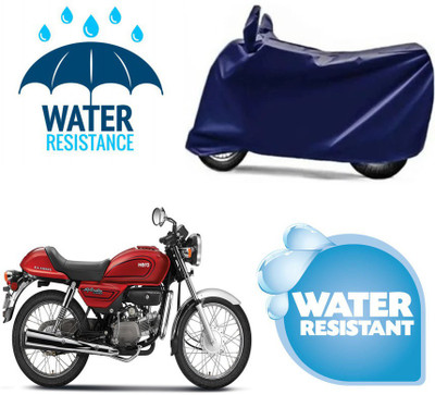 RTS COLLECTIONS Two Wheeler Cover for Hero(Splendor Pro Classic, Blue)