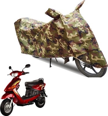 SS FOR YOUR SMART NEEDS Waterproof Two Wheeler Cover for Indus(Yo Spark, Green)