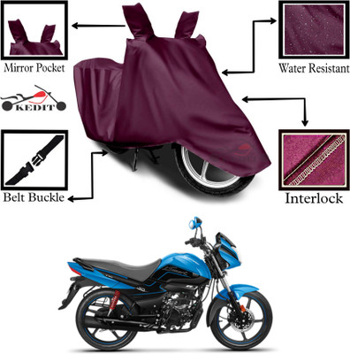 AASHTIK MART Two Wheeler Cover for Hero(Splendor I Smart, Maroon)