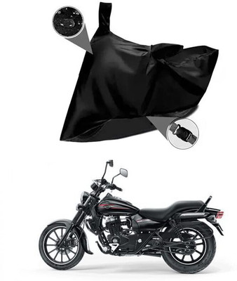 AASHTIK MART Two Wheeler Cover for Bajaj(Avenger 400, Black)