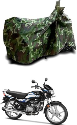 RONISH Waterproof Two Wheeler Cover for Hero(HF Deluxe, Green)