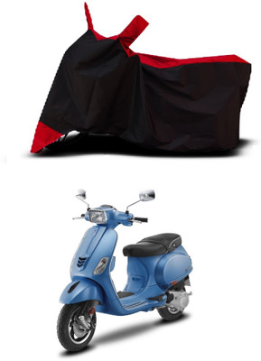 VESMEI Two Wheeler Cover for Vespa(SXL 150 BS6, Red)