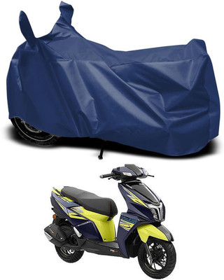DeepShakshi AUTOMOTIVE Waterproof Two Wheeler Cover for TVS(Ntorq 125, Blue)