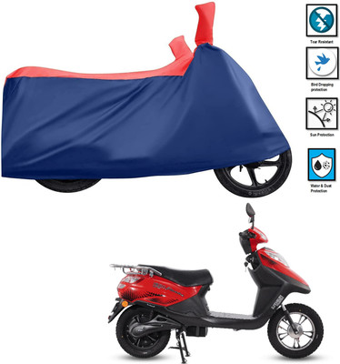 CODOKI Waterproof Two Wheeler Cover for Hero(Electric Flash BS6, Red)