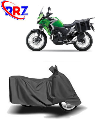 RRZ Waterproof Two Wheeler Cover for Kawasaki(Versys-X 300, Grey)