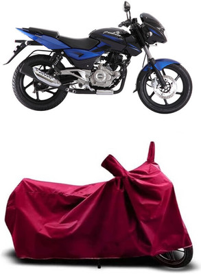 Coxtor Waterproof Two Wheeler Cover for Bajaj(Pulsar 180 DTS-i, Maroon)
