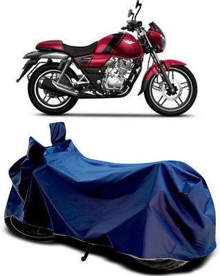 AASHTIK MART Two Wheeler Cover for Bajaj(V 150, Blue)