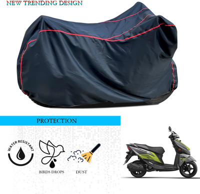 ANTHUB Waterproof Two Wheeler Cover for Suzuki(Avenis 125, Black)