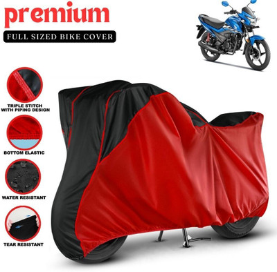 AutoGalaxy Two Wheeler Cover for Honda(Livo, Red, Black)