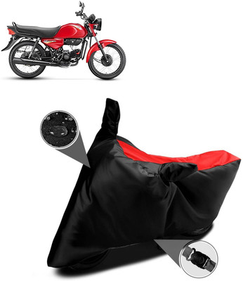 DeepShakshi AUTOMOTIVE Two Wheeler Cover for Hero(CD Dawn, Red, Black)