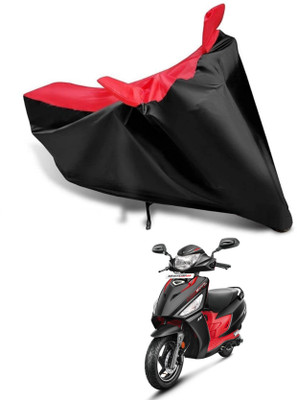 KEDIT Two Wheeler Cover for Hero(Maestro Edge 125, Red, Black)