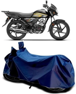 Tritika Waterproof Two Wheeler Cover for Honda(CD 110 Dream, Blue)