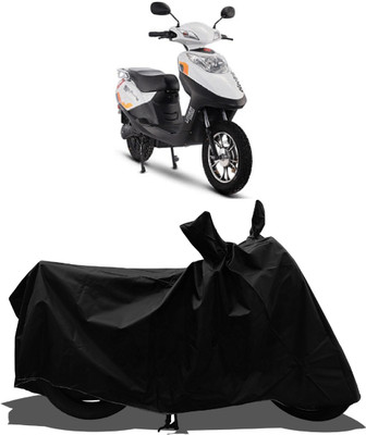 Tricway Waterproof Two Wheeler Cover for Hero Electric(Electric Flash BS6, Black)