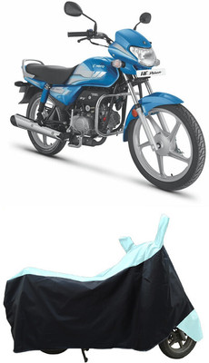 Coxtor Waterproof Two Wheeler Cover for Hero(MotoCorp HF Deluxe, White)