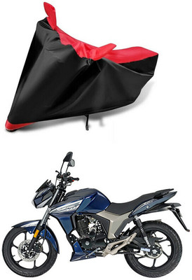 DeepShakshi AUTOMOTIVE Two Wheeler Cover for Royal Enfield(Thunderbird 500, Red, Black)