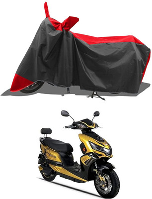 KEDIT Two Wheeler Cover for Okinawa(Red)