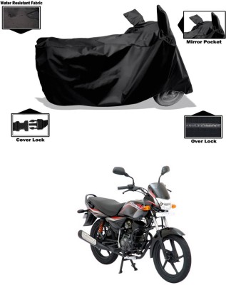 CODOKI Waterproof Two Wheeler Cover for Bajaj(Platina 125, Black)