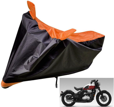 Auto Hub Two Wheeler Cover for JAWA(42, Orange)