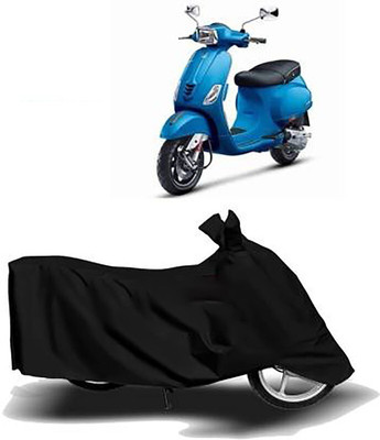 MMSSTAR Waterproof Two Wheeler Cover for Vespa(Vespa SXL, Black)
