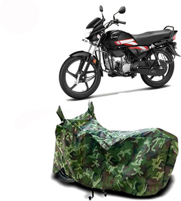 DeepShakshi AUTOMOTIVE Waterproof Two Wheeler Cover for Hero(HF, Green)