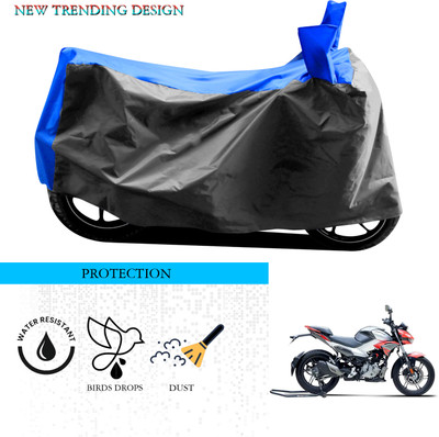 ANTHUB Waterproof Two Wheeler Cover for Hero(Xtreme, Grey, Blue)