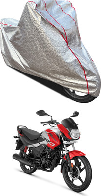 AutoGalaxy Waterproof Two Wheeler Cover for Hero(Passion Pro i3S, Silver)