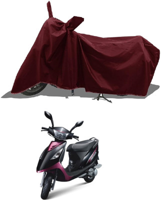 DeepShakshi AUTOMOTIVE Waterproof Two Wheeler Cover for Vespa(SXL BS6, Maroon)