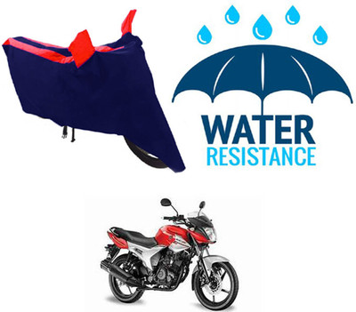 DeepShakshi AUTOMOTIVE Waterproof Two Wheeler Cover for Yamaha(SZ R, Blue, Red)