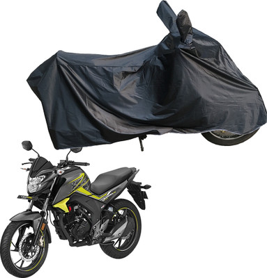 Motodreka Waterproof Two Wheeler Cover for Honda(CB Hornet 160R, Black)