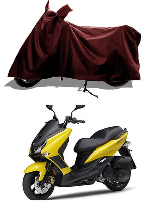 GROFATIK Two Wheeler Cover for Yamaha(Majesty S 155 maxi BS6, Maroon)
