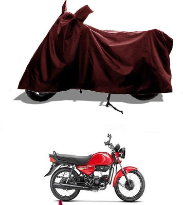 AASHTIK MART Two Wheeler Cover for Hero(HF Dawn, Maroon)