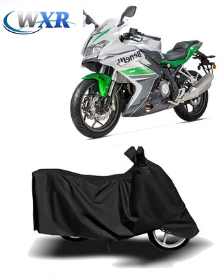 WXR Waterproof Two Wheeler Cover for Bajaj(302R, Black)