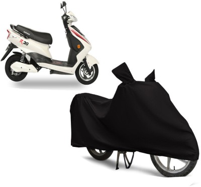 EGAL Waterproof Two Wheeler Cover for Okinawa(R30 electric scooter, Black)