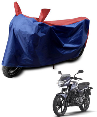 KEDIT Two Wheeler Cover for Bajaj(Pulsar 180 DTS-i, Red, Blue)