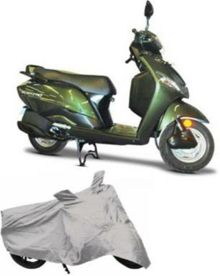 HMS Two Wheeler Cover for Hero(Maestro, Silver)