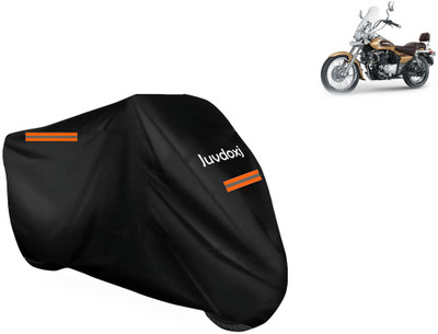 Juvdoxj Waterproof Two Wheeler Cover for Bajaj(Avenger 220 Cruise, Black)